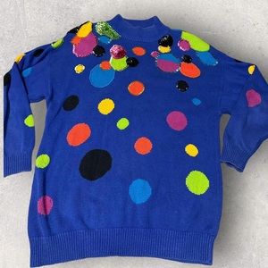 Vintage IB Diffusion Clowncore Sweater